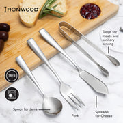 Stainless Steel Charcuterie Utensil Set of 8,