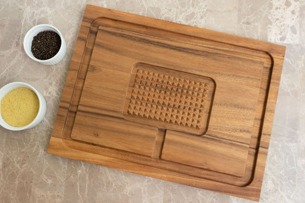 how to get an ironwood dresser and cutting board Ironwood Gourmet, Charleston End Grain Chef's Board