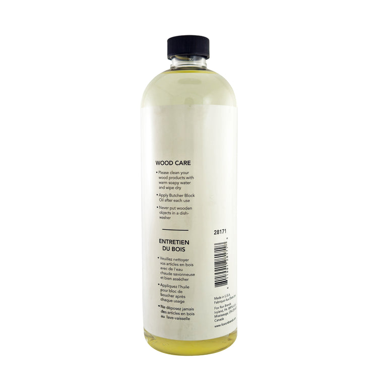 Ironwood Gourmet Butcher Block Oil, 16 oz of Food Safe Mineral Oil For