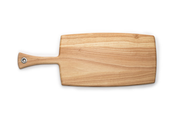Acacia Wood - Large Rectangular Blonde Provencale Paddle Board - Ironwood Gourmet