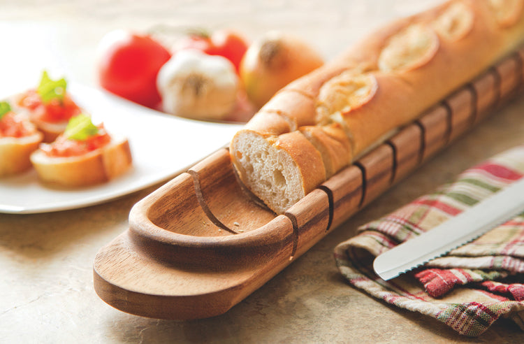 Lot De 10 Paires De Baguettes En Bois D'acacia - 20 Pièces 25 Cm - Avec Coffret De Rangement