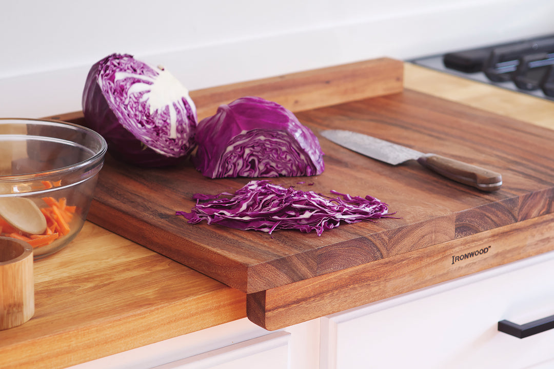Lyon Reversible Pastry / Carving Board with Juice Groove – Ironwood