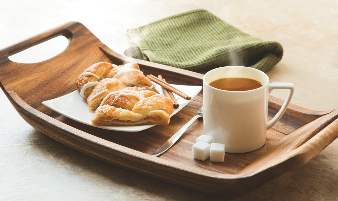 Norwegian Saddle Tray – Ironwood