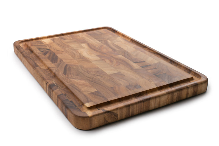 Charleston End Grain Board with Channel