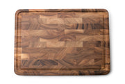 Acacia Wood - Charleston End Grain Board with Channel - Ironwood Gourmet